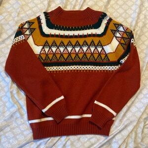 Vintage mens large knit sweater Jc penny